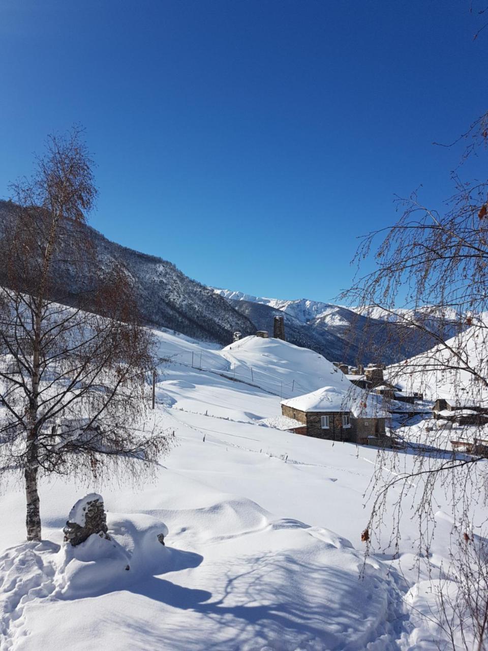Guesthouse Ushguli Maspindzeli Buitenkant foto